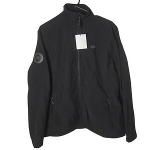 Lyft 1K‎ Driver Club Mens Black Softshell Jacket XL Water Resistant Tech NWT